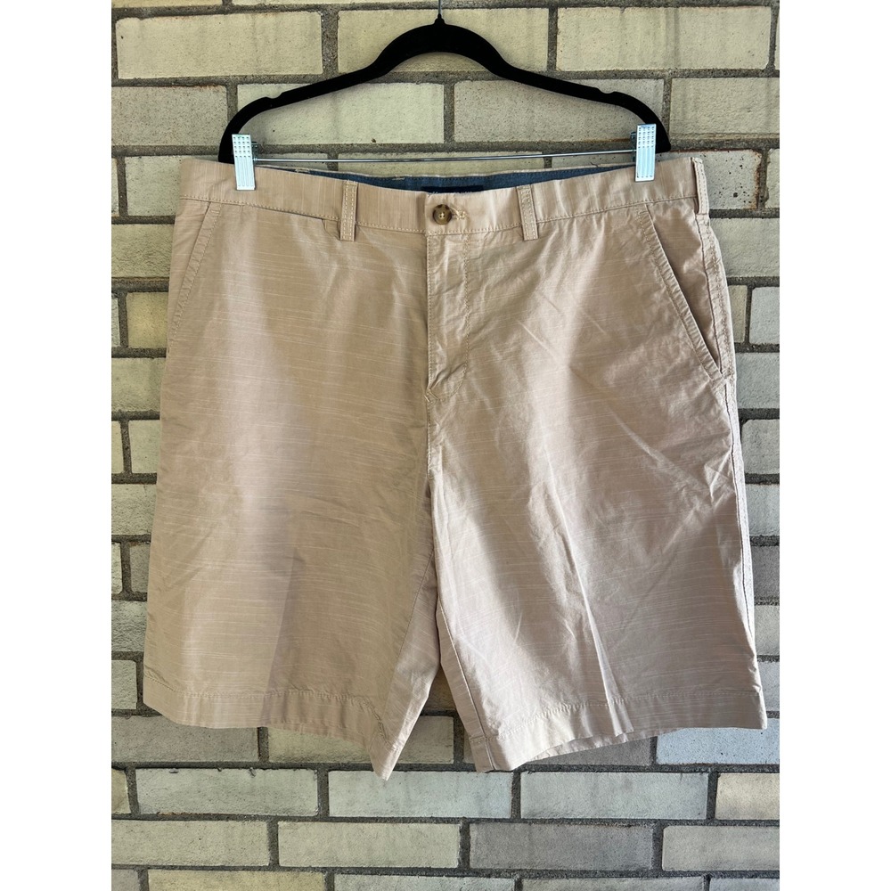 Tommy Hilfiger Khaki Cotton Shorts Tan Men's Size 38